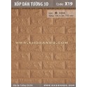 3D wall tiles K3D X19