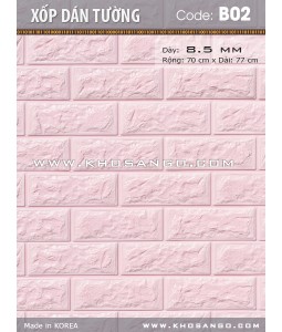 Wall foam B02