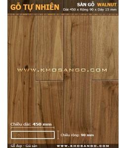 Sàn gỗ Walnut 450mm