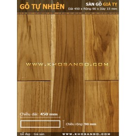 Sàn gỗ Giá tỵ-Teak 450mm