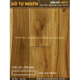Sàn gỗ Giá tỵ-Teak 750mm
