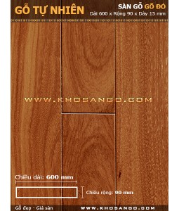 Doussie hardwood flooring 600mm
