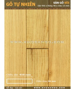 Oak hardwood flooring 450mm