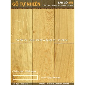 Oak hardwood flooring 750mm
