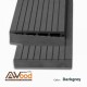AWood End Cover Darkgrey
