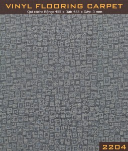 Vinyl Flooring Carpet  2204