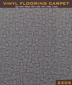 Vinyl Flooring Carpet  2205