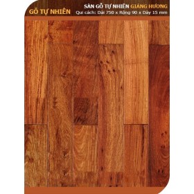 Sàn gỗ Hương 750mm