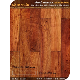 Sàn gỗ Hương 600mm