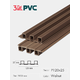 Ceiling and wall panels 3K WPC Decor P120x25 Walnut