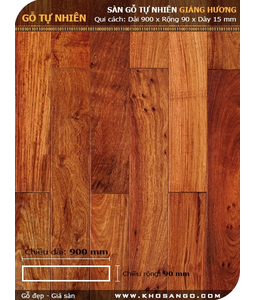 Sàn gỗ Hương 900mm