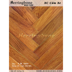 solid merbau herringbone flooring