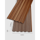 Tấm ốp trần và ốp tường 3K WPC W155x7 - Walnut