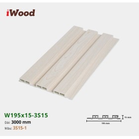 iWood W195x15-3S15-1