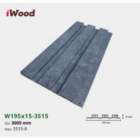 iWood W195x15-3S15-8
