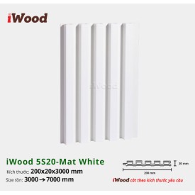 iWood 5S20-Mat White