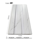 Fluted PVC Panel 3 A001-12mm