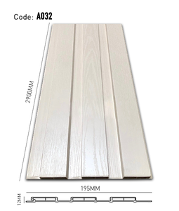 Fluted PVC Panel 3 A032-12mm