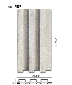 Fluted Panel Thick 28mm A007