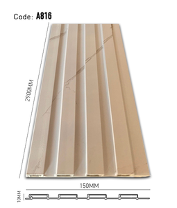 Fluted PVC Panel 4 A816-10mm