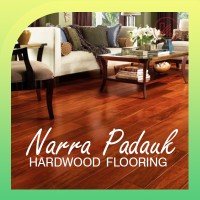 Padauk hardwood flooring