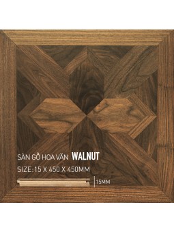 Art Walnut Engineered Flooring 450x450mm