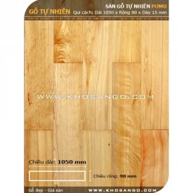 Pomu hardwood flooring 1050mm