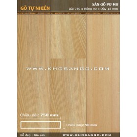 Pomu hardwood flooring 750mm