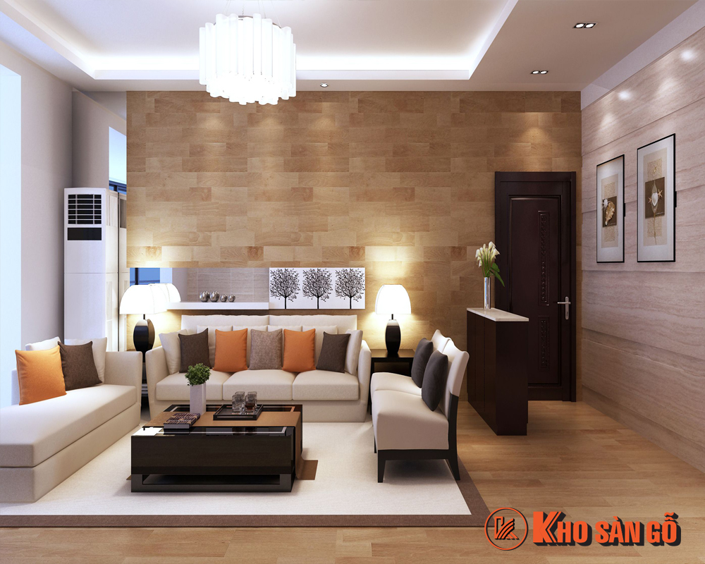 Top 20 mẫu sàn gỗ phòng khách hiện đại sang trọng