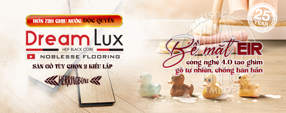 Sàn gỗ Dream Lux 12mm
