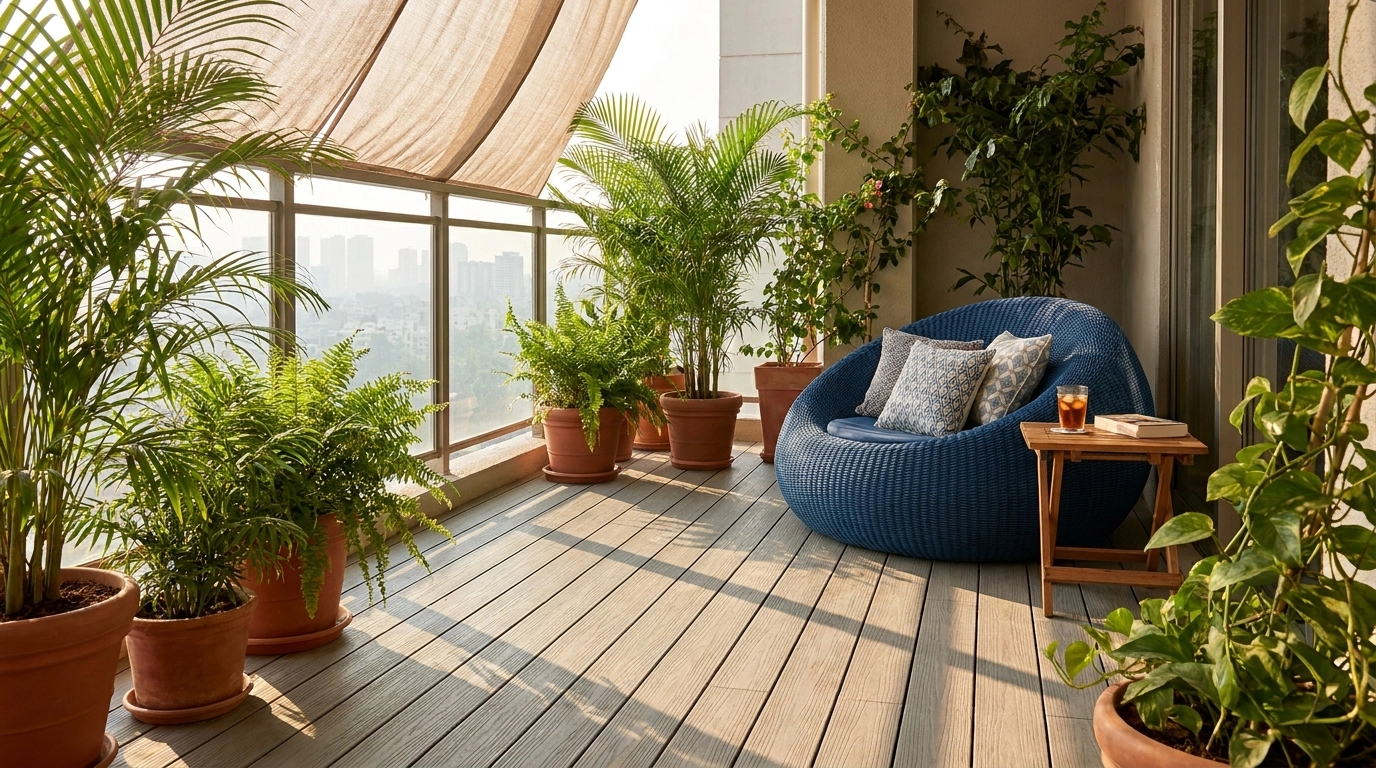 Kiến tạo ốc đảo đô thị: Biến ban công thành góc 'chill' lý tưởng