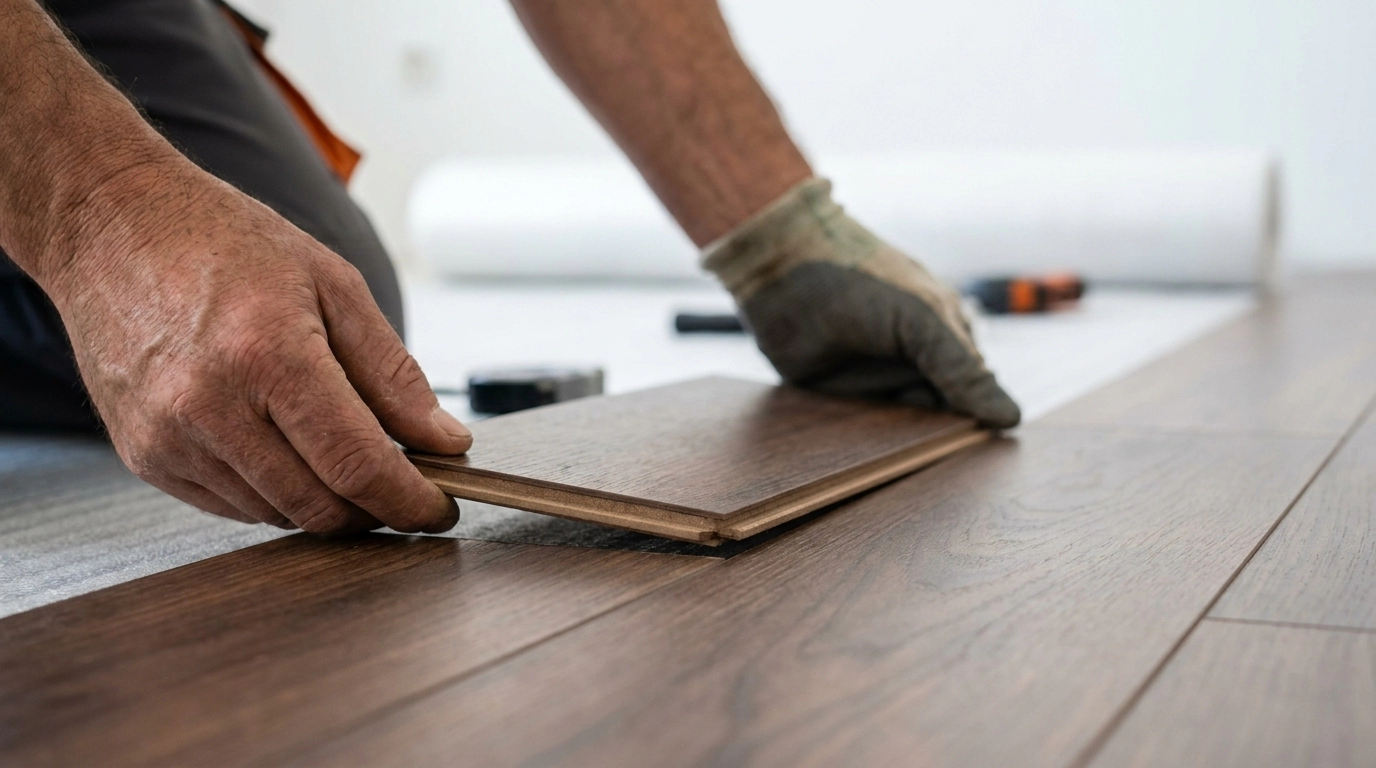 Thi công thần tốc: Đột phá với công nghệ sàn hèm khóa thông minh