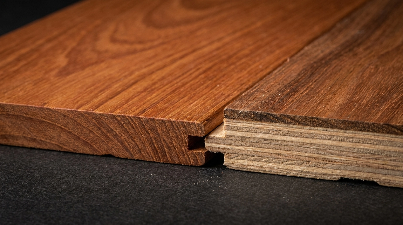 Giải mã cấu trúc: Sự khác biệt giữa Solid Wood và Engineered Wood