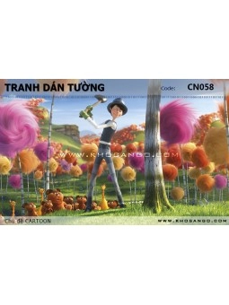 Tranh dán tường CARTOON CN058