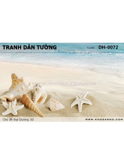 Tranh dán tường Đại Dương 3D DH-0072