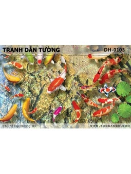 Tranh dán tường Đại Dương 3D DH-0103