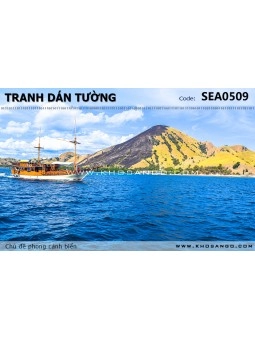 Tranh dán tường phong cảnh biển SEA509
