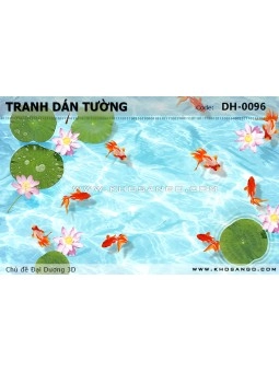 Tranh dán tường Đại Dương 3D DH-0096