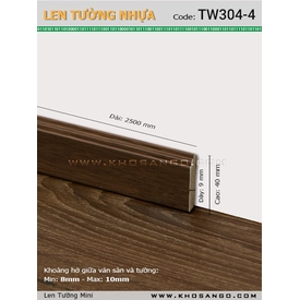 Len Tường nhựa TW304-4