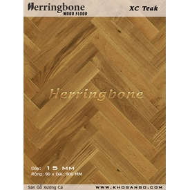 Sàn gỗ Teak Xương Cá