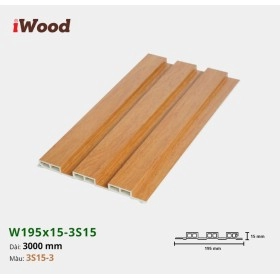 iWood W195x15-3S15-3