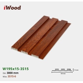 iWood W195x15-3S15-6