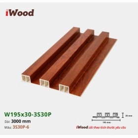 iWood W195x30-3S30P-6