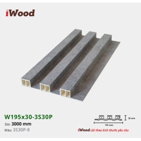 iWood W195x30-3S30P-8