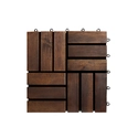 Vỉ Gỗ Tràm Bông Vàng 12-Brown