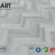 Sàn gỗ Xương Cá 3K ART Z8+66