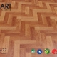 Sàn gỗ Xương Cá 3K ART Z8+77