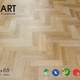 Sàn gỗ Xương Cá 3K ART Z8+88