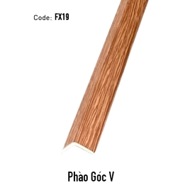 Nẹp Nhựa Góc V X19 