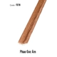 Nẹp Nhựa Góc âm FX19